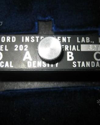 Strumento Vintage Gilford 202 densità ottica