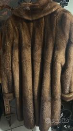 Pelliccia visine autentica con certificato