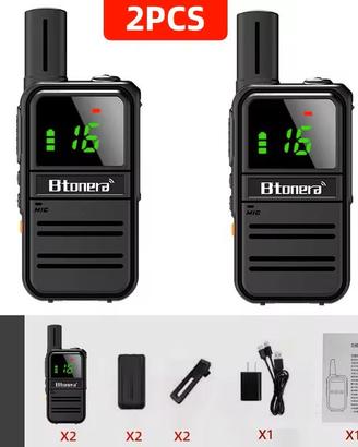 Walkie talkie PMR tascabili (trekking,caccia,ecc.)