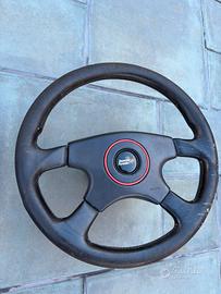 Volante sportivo Benetton in pelle