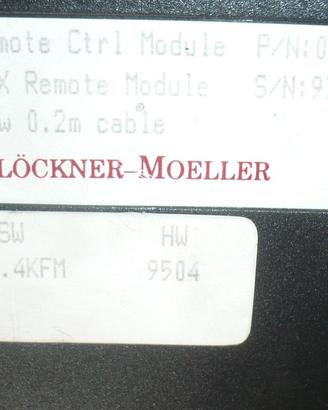 Pannello display per inverter Klockner & Moeller