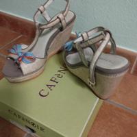 sandali zeppa CafèNoir n.37