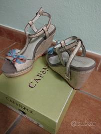 sandali zeppa CafèNoir n.37