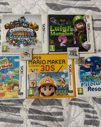 Lotto 7 giochi Nintendo 3DS – anche singoli