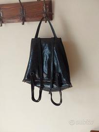 Borsa / Zaino in pelle da donna. 
