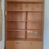 Mobile da sala tipo libreria in legno S 1844