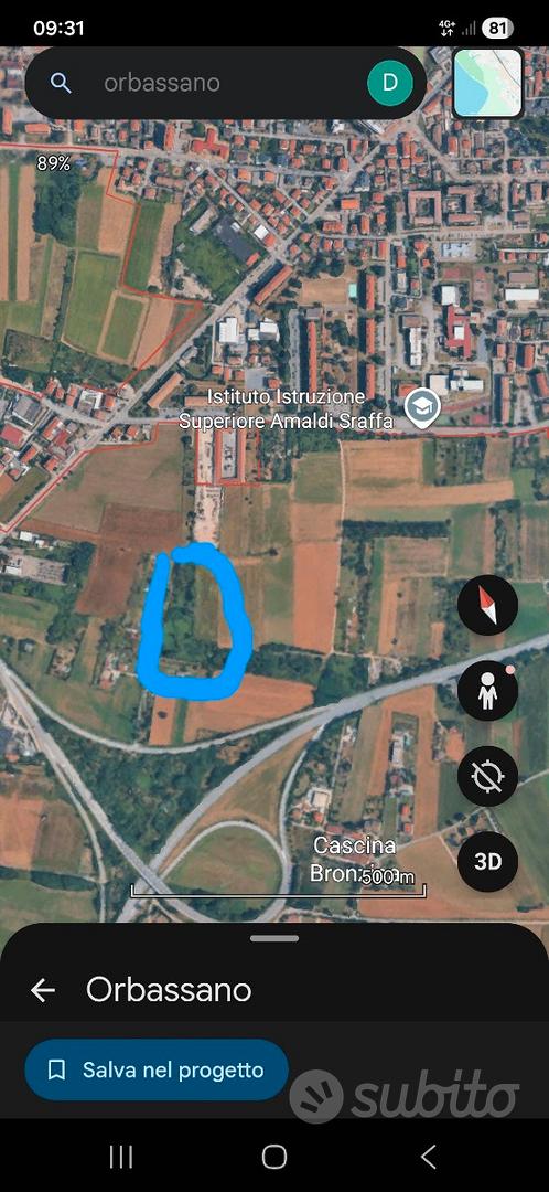 Terreno agricolo orbassano - Vista 3