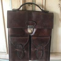 Borsa da uomo in vera pelle vintage