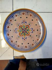 Antiquariato Piatto d'Arredo Deruta