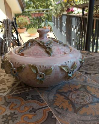 centrotavola ceramica Ciaurro