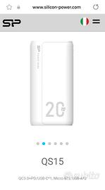 Power Bank 20000 mAh - 18W - Silicon Power QS15