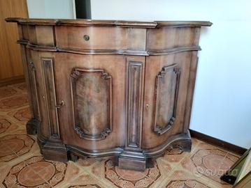 Credenza Mossa Neobarocca (Anni '40/'50)