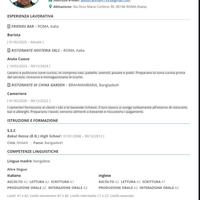 Barista, aiuto cuoco