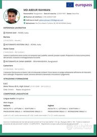 Barista, aiuto cuoco