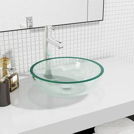 Lavabo in Vetro Temprato 35 cm spessore 14 mm
