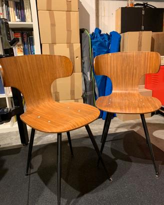 Sedie anni 50 Carlo Ratti