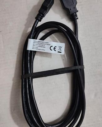 Cavo Prolunga USB 1,80 mt Assmann Pgpn