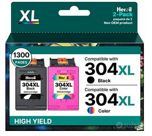 304XL Nero e Colore 304 XL Cartucce d'inchiostro R