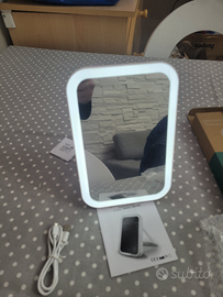 Specchio portatile led