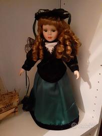 4 Victorian Dolls da collezione