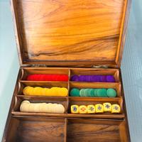 scatola da gioco fine 800 vintage