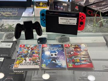 Nintendo Switch + 3 Giochi - PROMO