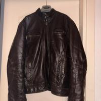 giubbotto in pelle nero