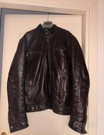 giubbotto in pelle nero