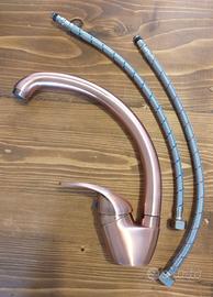 Miscelatore rubinetto color rame