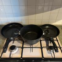 Padella Antiaderente Cucina Gas Induzione Cibo
