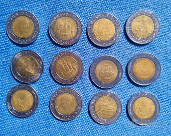 Monete 500 Lire Commemorative