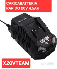 🚗Caricabatteria parkside 20v nuovo 