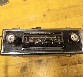 Autoradio Vintage BECKER EUROPA TR anni 60 per Mer