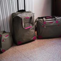 trolley e borse da viaggio palestra piscina