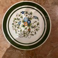 Piatti ceramica Gualdo Tadino dipinti a mano