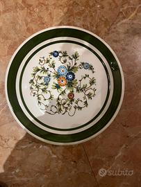 Piatti ceramica Gualdo Tadino dipinti a mano