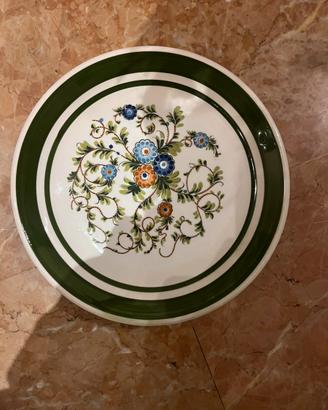 Piatti ceramica Gualdo Tadino dipinti a mano