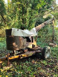 carica letame, scavatore 