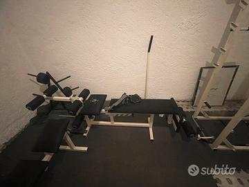 Lat machine Panca Rack Sacco