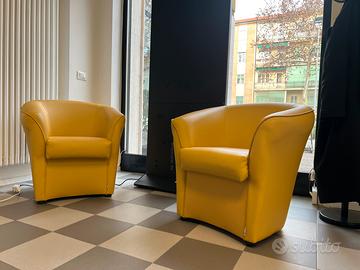Poltrone gialle