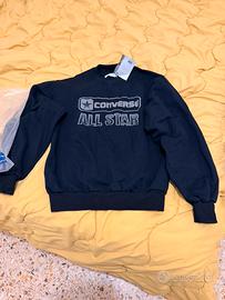 Felpa Converse All Star Vintage anni 80/90 nuova