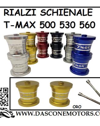 Rialzi schienale Sella Tmax 500 530 560 ORO