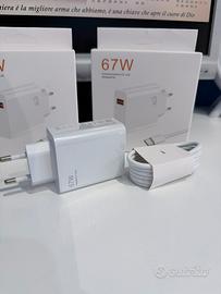 Caricatore rapido 67W + cavo USB-C incluso