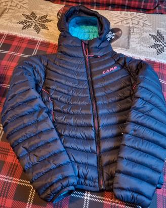 Piumino Camp da alpinismo donna taglia S blu notte