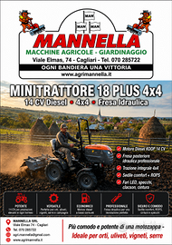 MINI TRATTORE EVO 18 PLUS-CONSEGNA GRATIS - PROMO!
