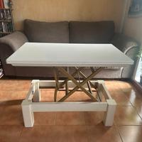 Tavolino da salotto trasformabile