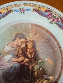 PIATTO VIZAVI PORCELLANA