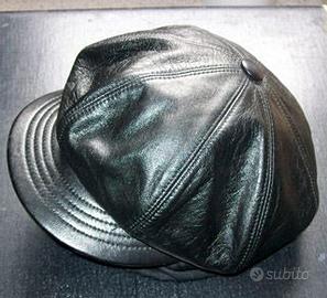 Cappello Burberry Newsboy pelle tg M