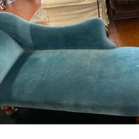 divano chaise longue ottomano vintage
