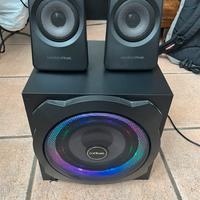 Trust tytan gxt 629 rgb casse audio+subwoofer